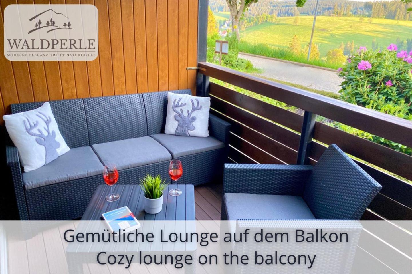 Exklusives 5-Sterne Apartment Waldperle Mit Indoor-Pool, Sauna, Top Lage Und Ausblick In Die Natur, Hunde Willkommen Schonach im Schwarzwald Extérieur photo
